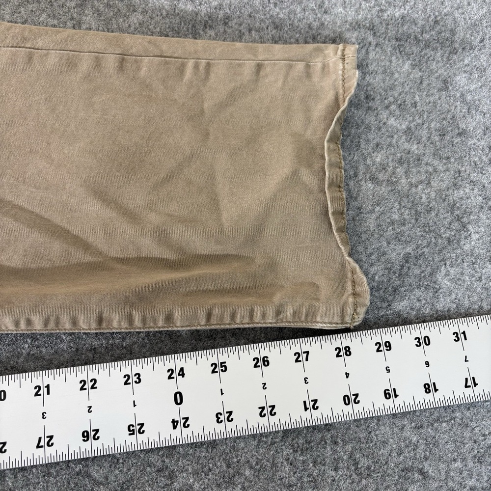 Lee Pants Extreme Motion Khaki Mens 40x30 (Fits 40x28) Straight Fit Stretch Tan - Picture 13 of 14